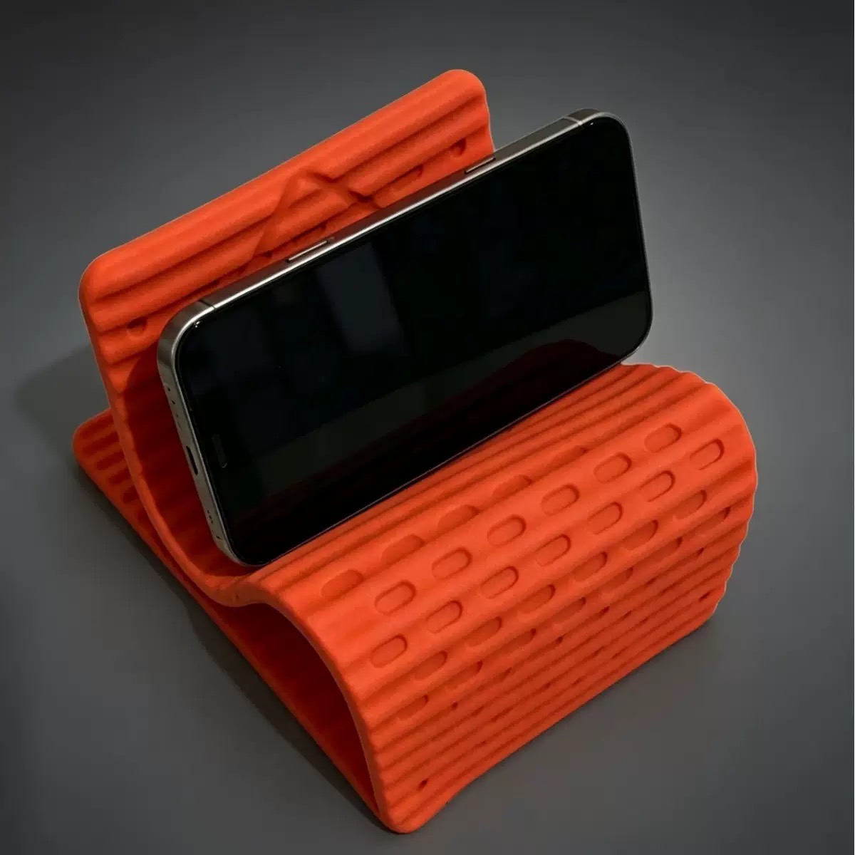 Dual Phone Holder - Portable Foldable Silicone Phone Holder Bendable