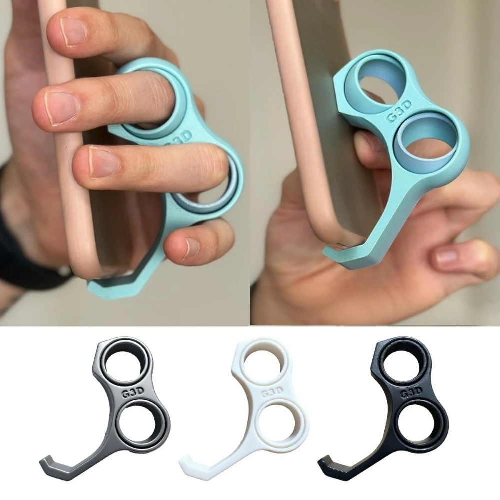 Dual Phone Holder - Universal Portable Double Finger Ring Phone