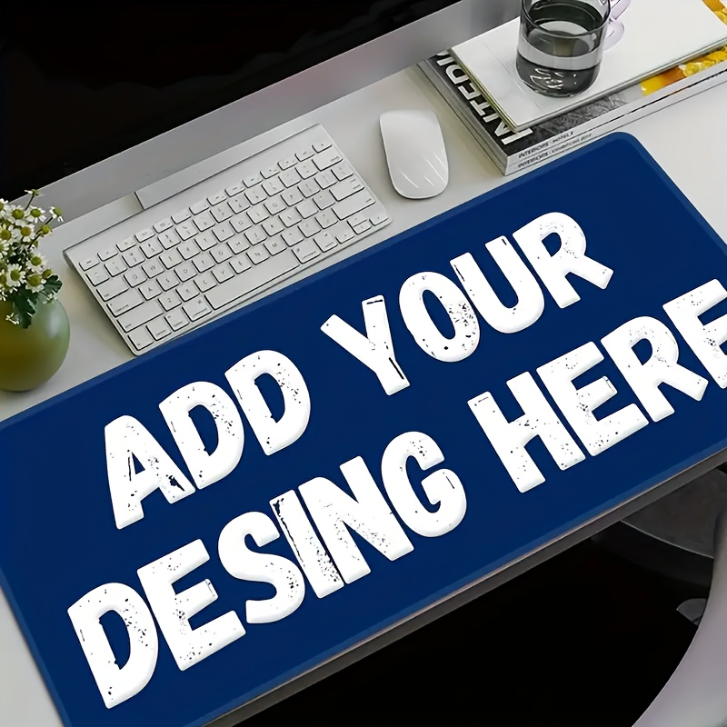 Desk Setup Rug - Custom Art Design Desk Mat Personalised