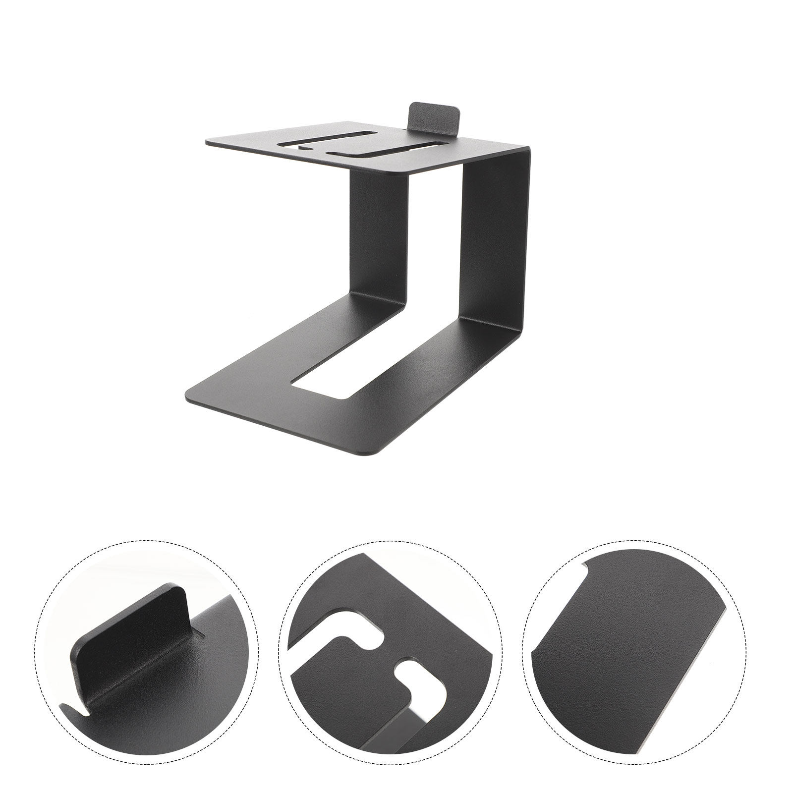 Monitor Riser Wood - Desktop Speaker Stand Universal Size Metal