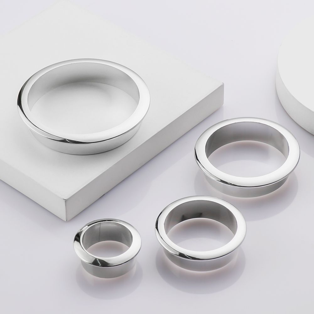 Desk Setup Organizer - 25-80mm Plastic Wire Hole Cover Computer
