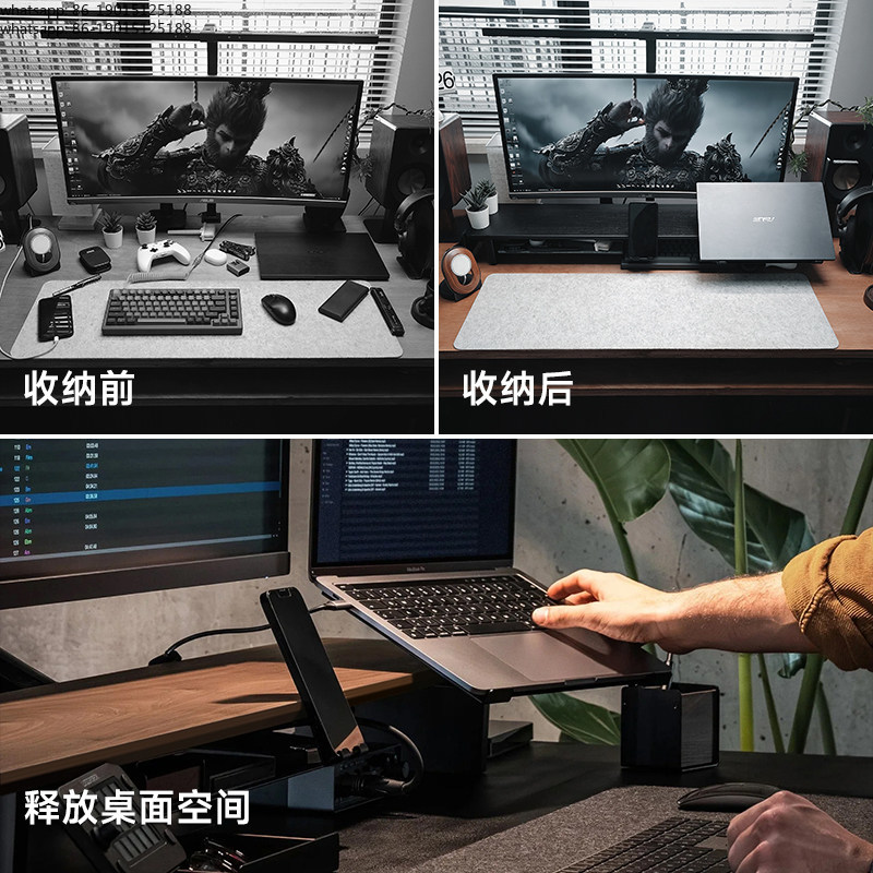 Z3 Modular Monitor Stand Riser - Monitor Riser Wood 评论和价格