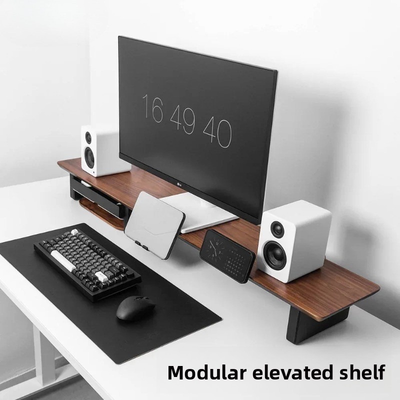 R1 Modular Monitor Riser Acces - Monitor Riser Wood 评论和价格