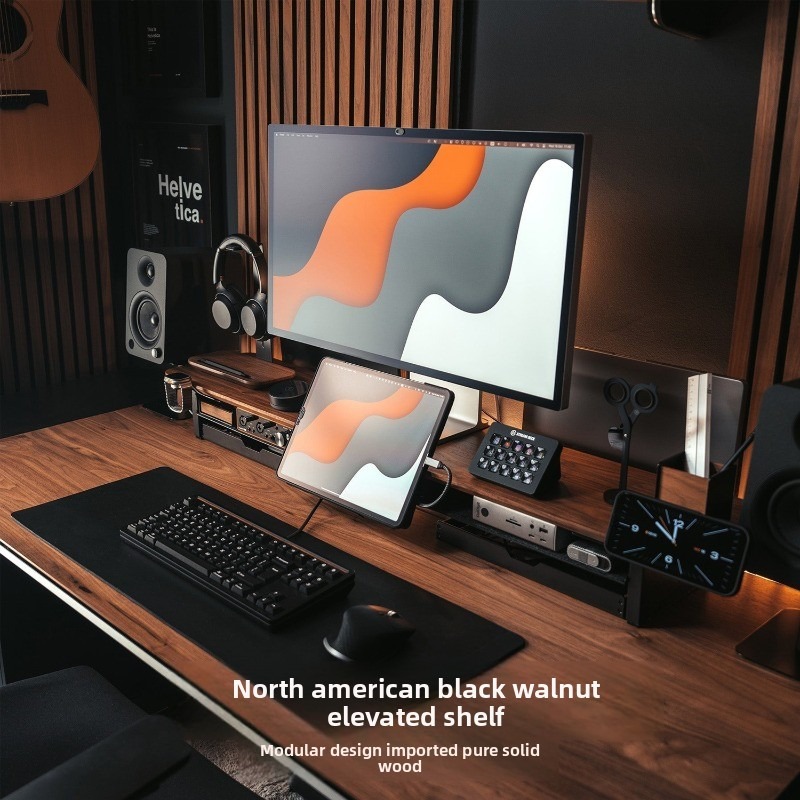 R1 Modular Monitor Riser Acces - Monitor Riser Wood 评论和价格