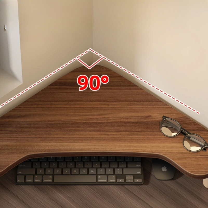 Corner Computer Stand, Triangl - Monitor Riser Wood 评论和价格