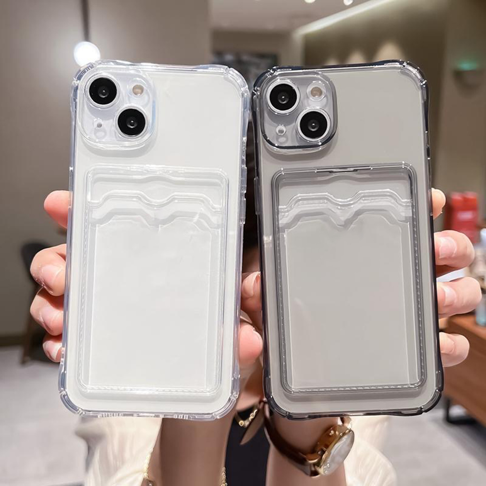 Transparent Card Holder Phone  - Dual Phone Holder 评论和价格