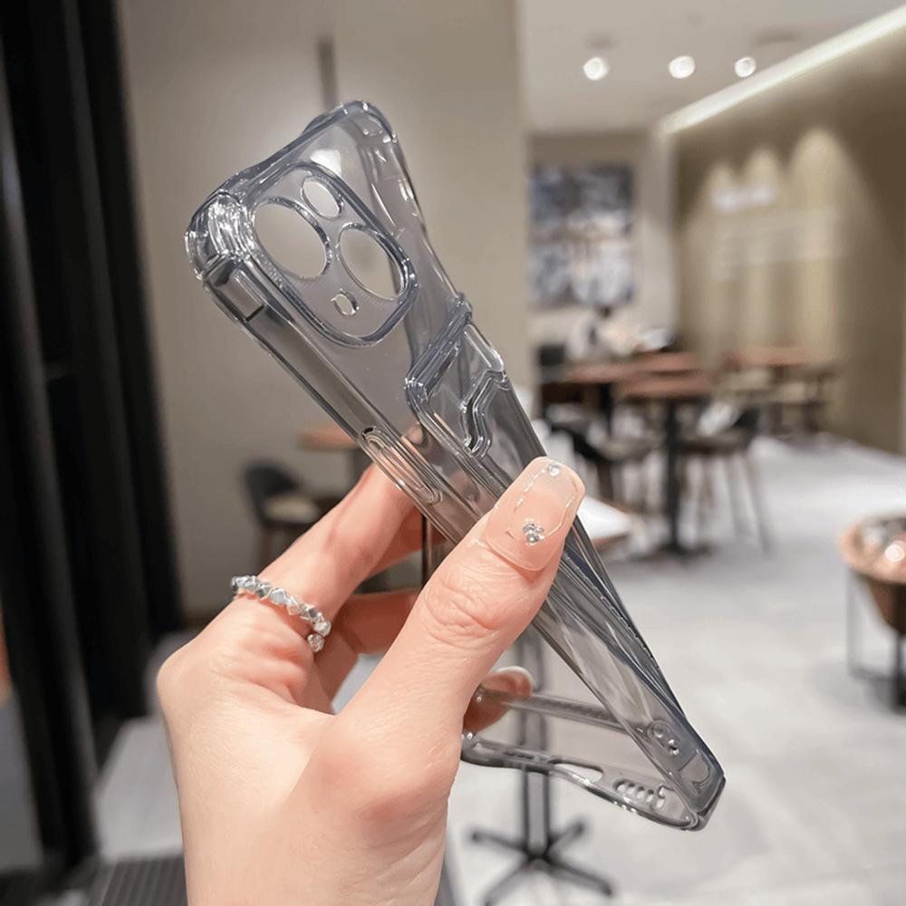 Transparent Card Holder Phone  - Dual Phone Holder 评论和价格