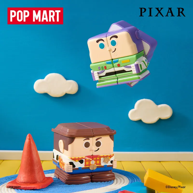 POP MART PIXAR POP CUBE CUBIEC - Desk Setup Kawaii 评论和价格