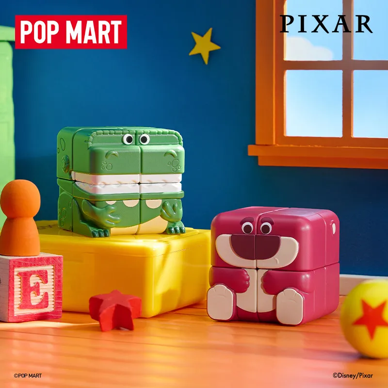 POP MART PIXAR POP CUBE CUBIEC - Desk Setup Kawaii 评论和价格