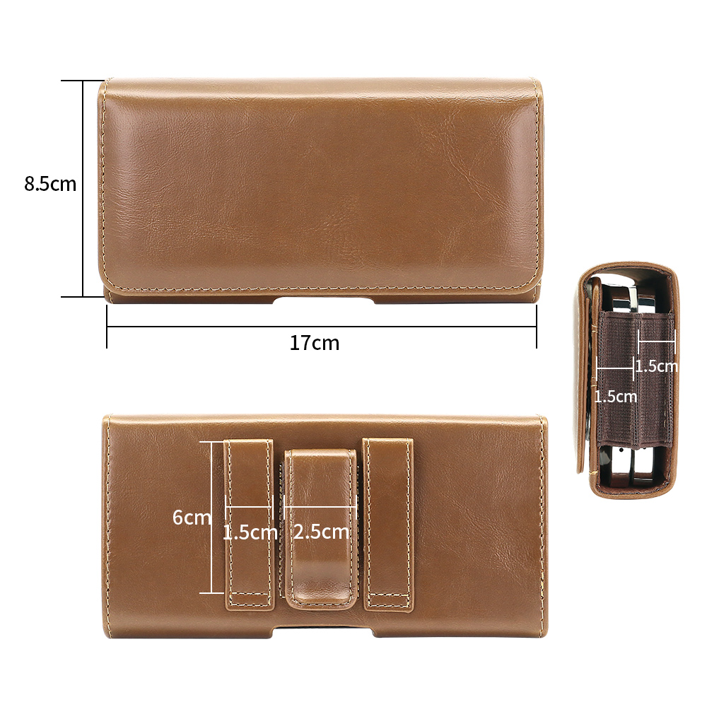 Universal Horizontal PU Leathe - Dual Phone Holder 评论和价格