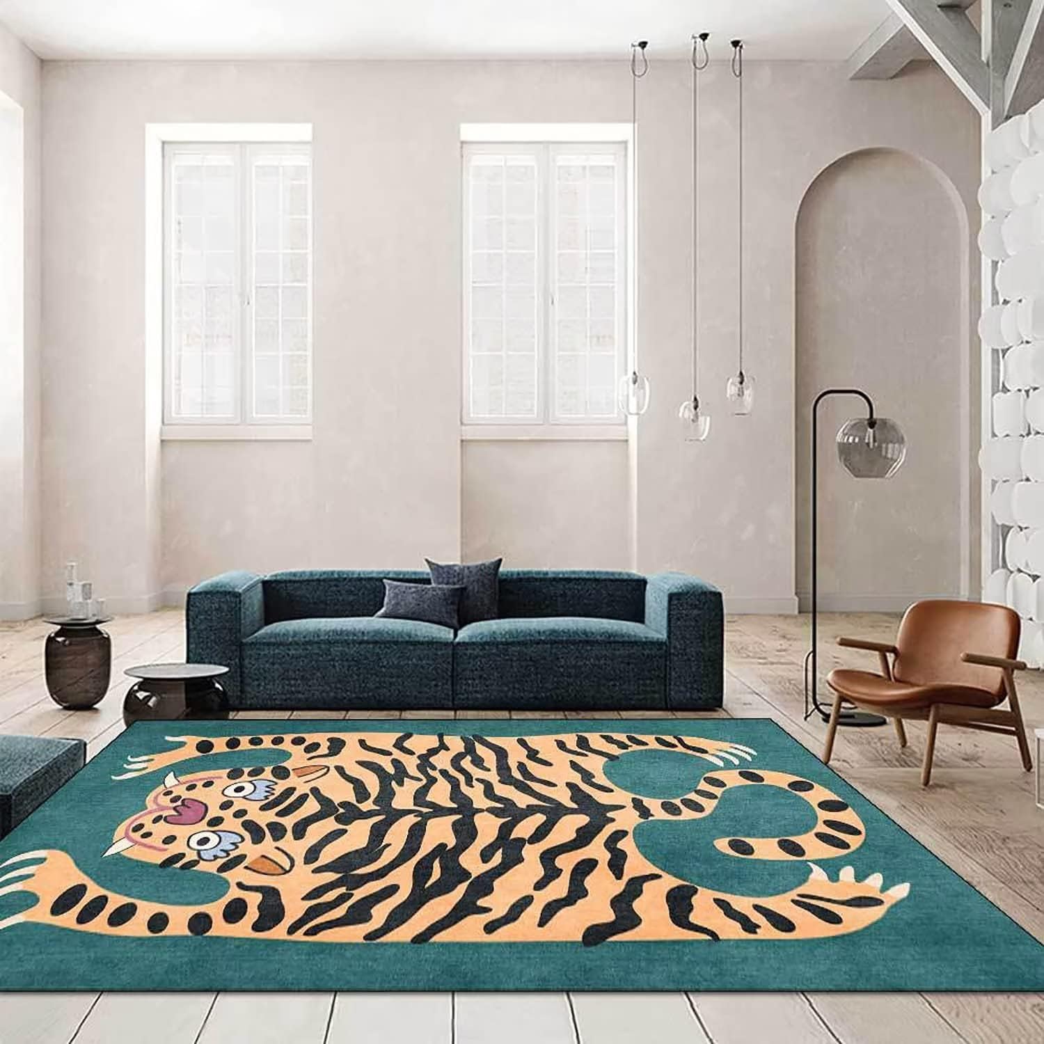 VIKAMA Cartoon Cute Tiger Carp - Desk Setup Girly 评论和价格