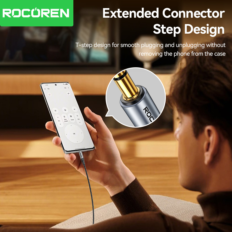 Rocoren 3.5 mm Jack Aux Audio  - Desk Hifi Setup 评论和价格