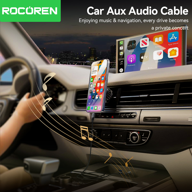 Rocoren 3.5 mm Jack Aux Audio  - Desk Hifi Setup 评论和价格