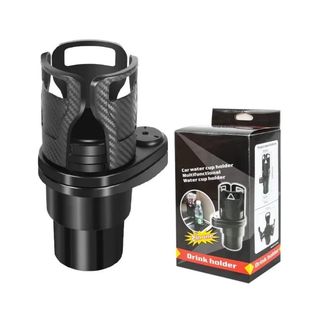 Universal Car Beverage Cup Hol - Dual Phone Holder 评论和价格