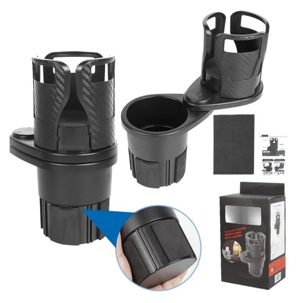 Universal Car Beverage Cup Hol - Dual Phone Holder 评论和价格