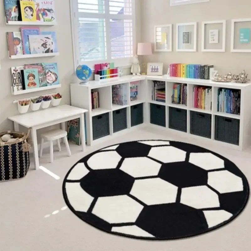 Imitation Cashmere Round Floor - Desk Setup Girly 评论和价格