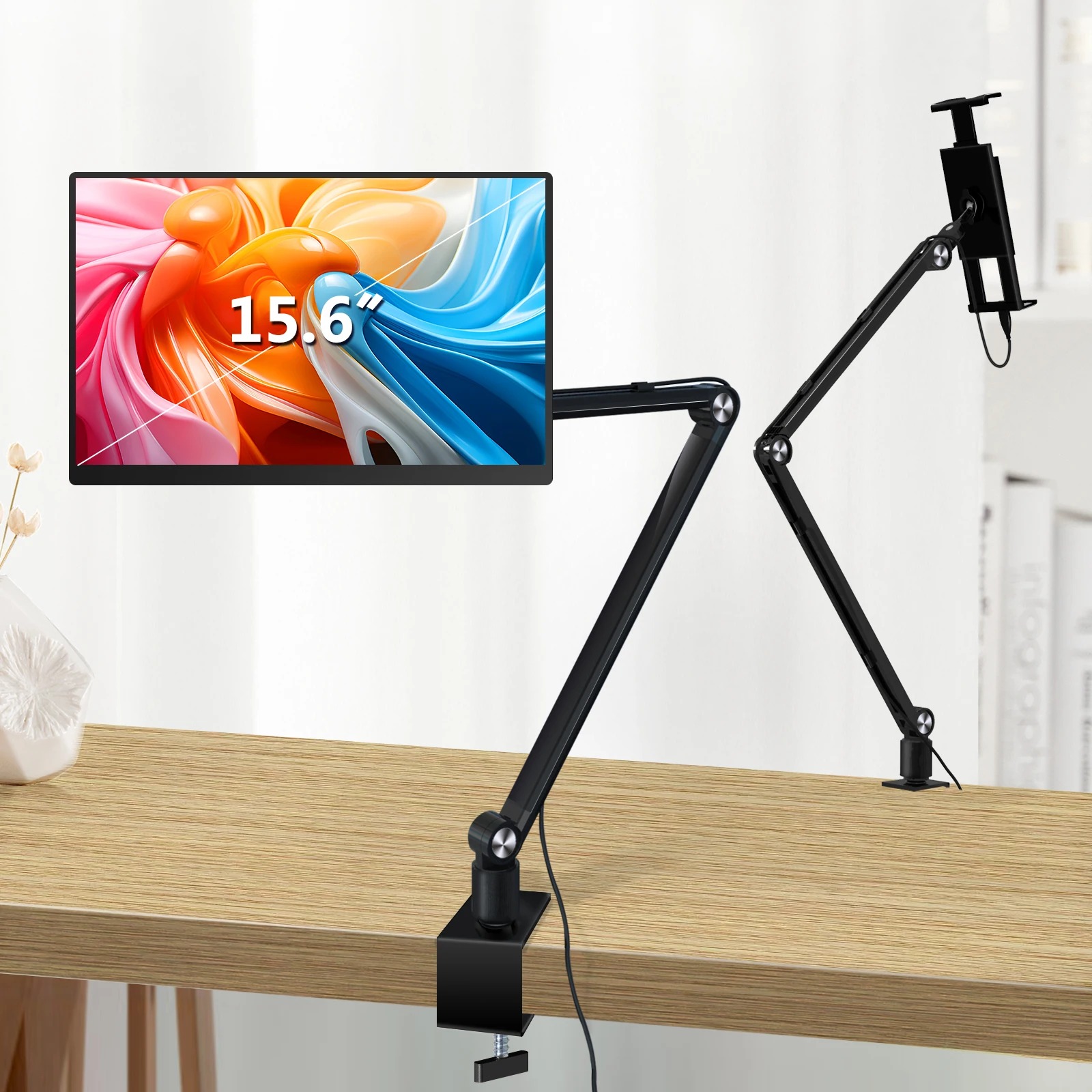 2025 Tablet Stand Holder for I - Desk Setup Monitor Arm 评论和价格