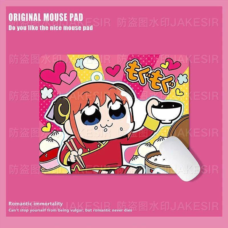 Kawaii Gintama Large Mouse Pad - Desk Setup Kawaii 评论和价格