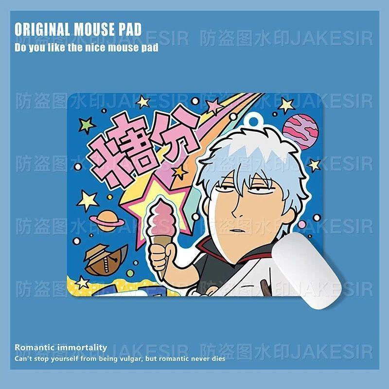 Kawaii Gintama Large Mouse Pad - Desk Setup Kawaii 评论和价格