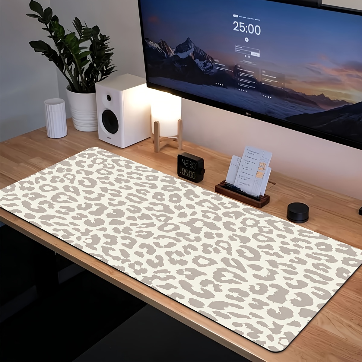 XL/XXL Computer Keyboard and M - Desk Setup Brown 评论和价格