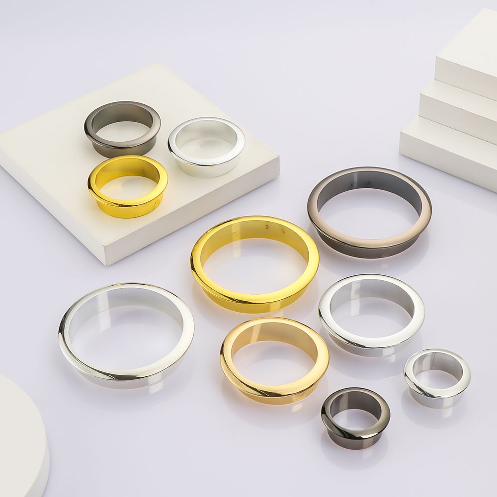 25-80mm Plastic Wire Hole Cove - Desk Setup Organizer 评论和价格