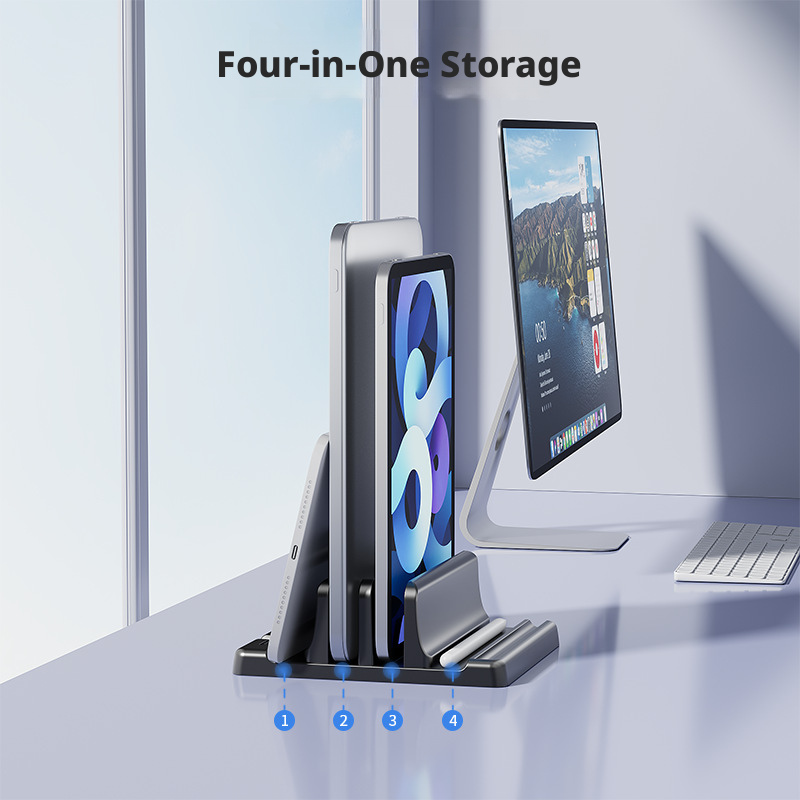 Universal 3/2 Slots Desk Lapto - Desk Setup Macbook 评论和价格