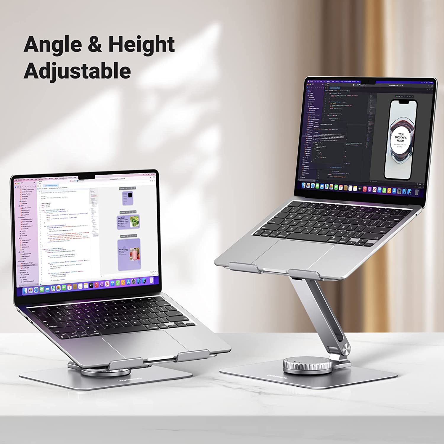 UGREEN Laptop Stand for Desk A - Desk Setup Macbook 评论和价格