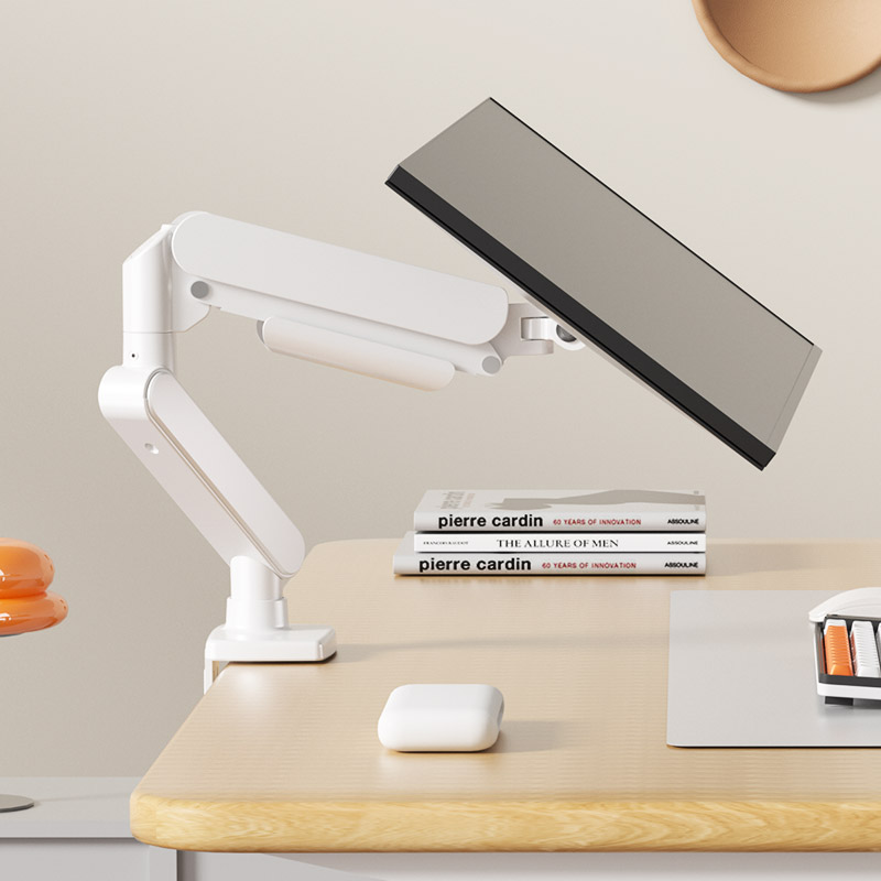 HILLPORT Rose Gold Single Moni - Desk Setup Monitor Arm 评论和价格