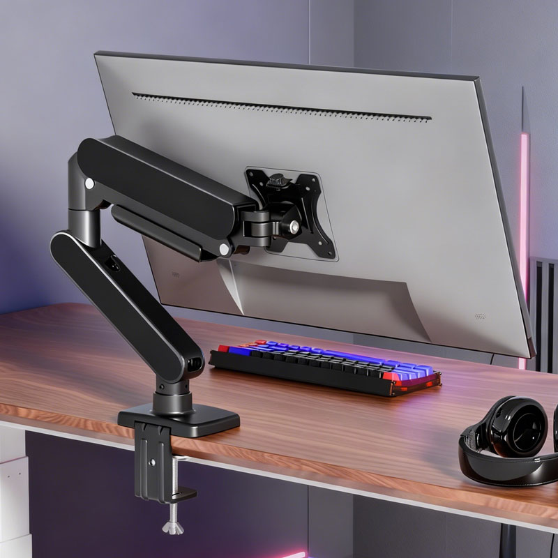 HILLPORT Rose Gold Single Moni - Desk Setup Monitor Arm 评论和价格