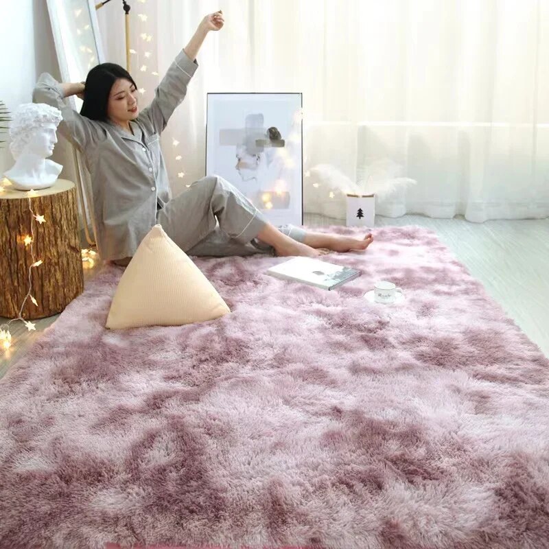 VIKAMA Silk Wool Rug Bedroom C - Desk Setup Girly 评论和价格