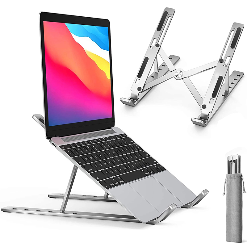 Foldable Aluminum Laptop Stand - Desk Setup Macbook 评论和价格