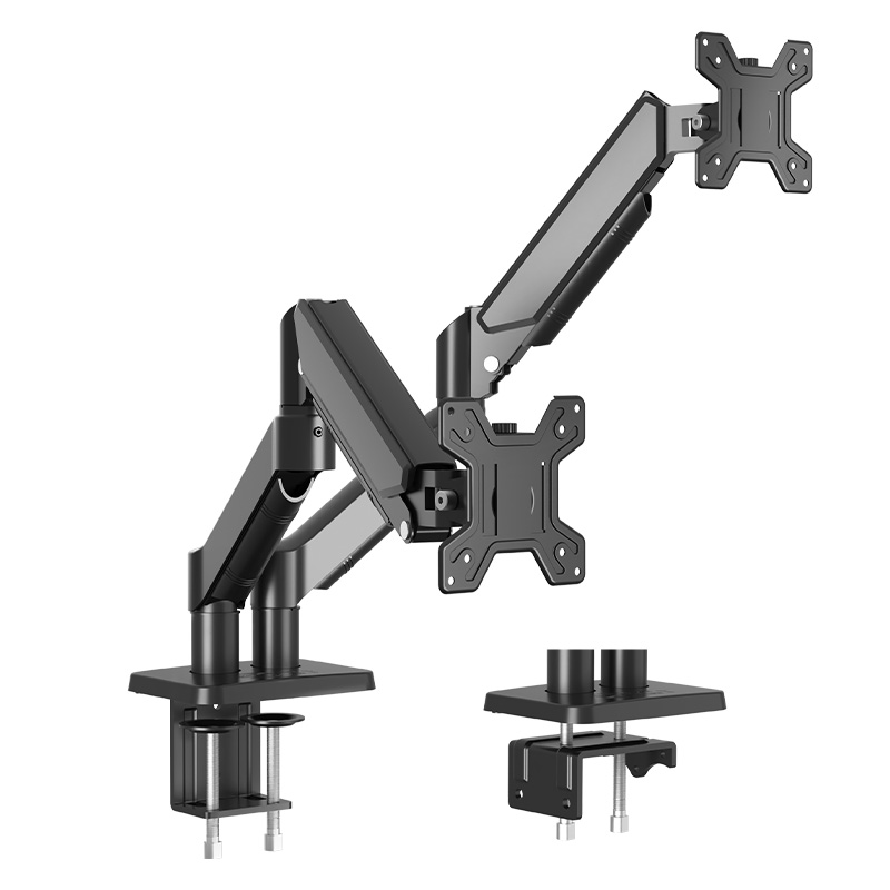 New Adjustable Gas Spring Alum - Desk Setup Monitor Arm 评论和价格