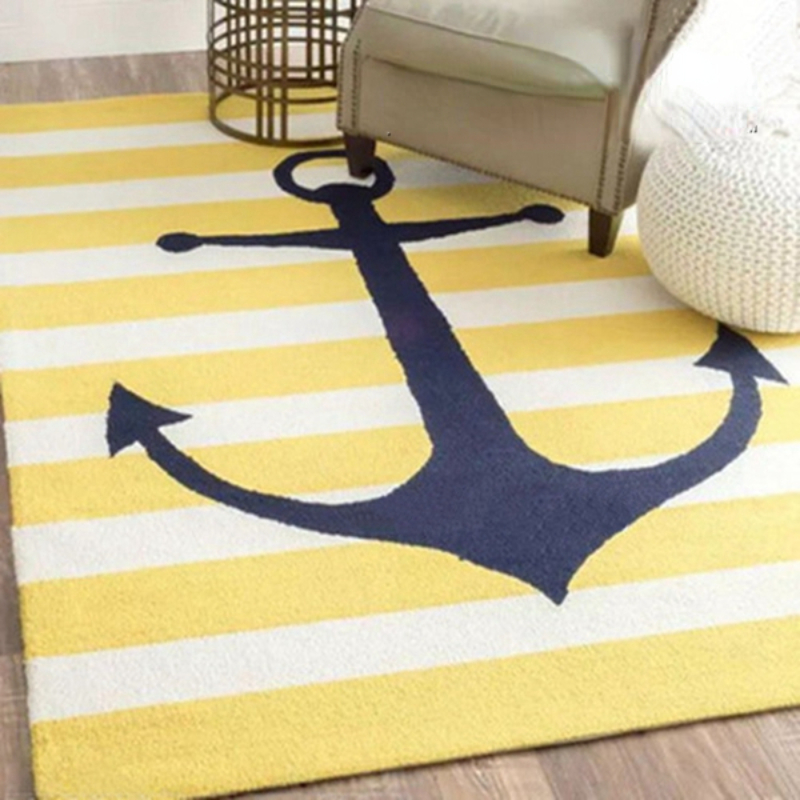 Cartoon Boy Children's Rugs fo - Desk Setup Girly 评论和价格