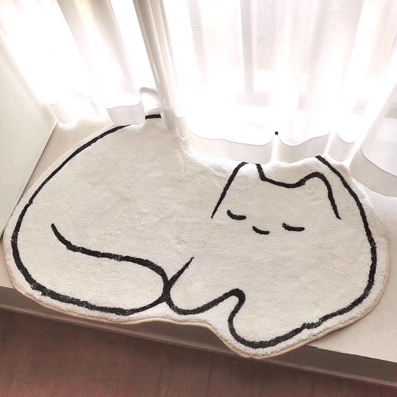 Cute Cat’s Carpet In The Bedro - Desk Setup Girly 评论和价格