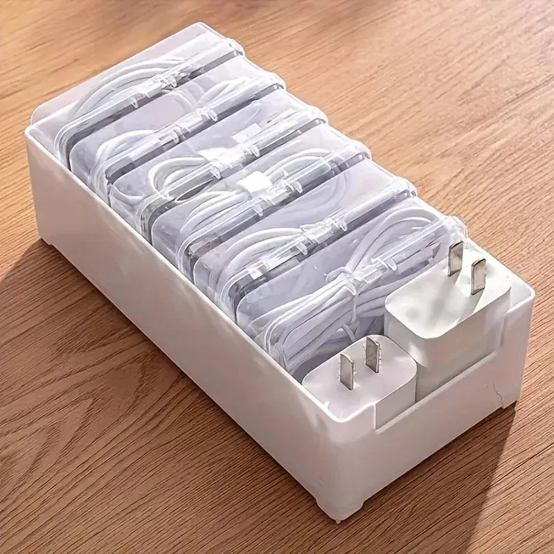 Data Cable Organizer Box, Wind - Desk Setup Organizer 评论和价格