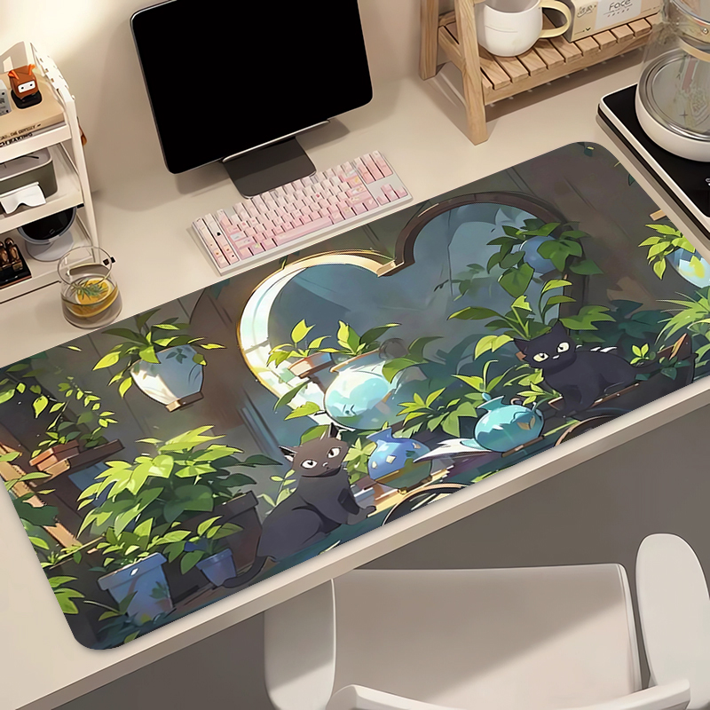 Kawaii Black Cat Silicone Soft - Desk Setup Kawaii 评论和价格