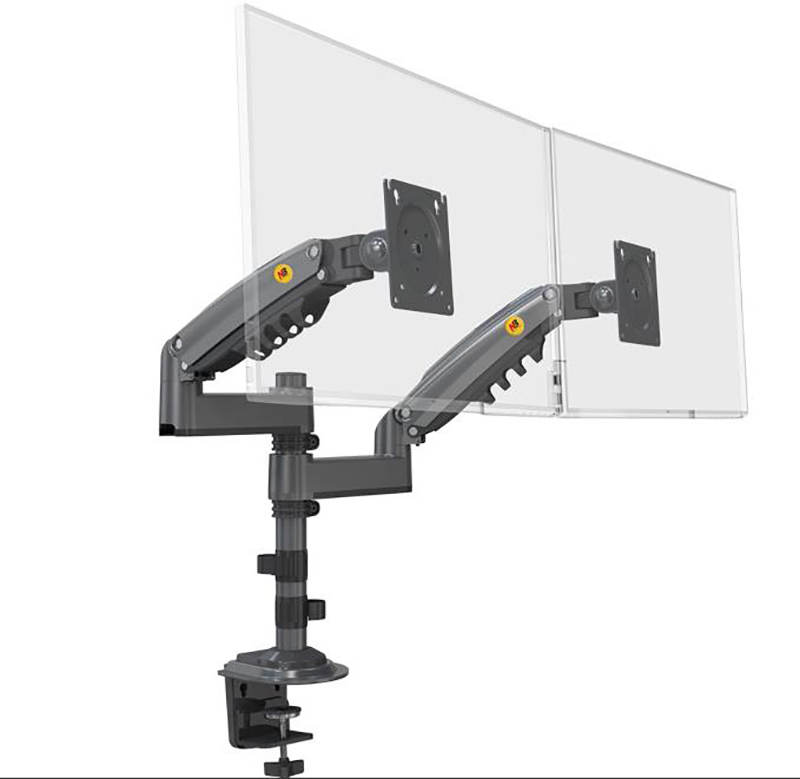 NB H180 Double Monitor Desk Ho - Desk Setup Monitor Arm 评论和价格