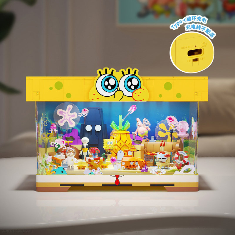 Areax Spongebob Bikini Bottom  - Desk Setup Kawaii 评论和价格